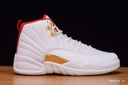 UNIVERSITY JORDAN RED FIBA AIR 12 WHITE 0828
